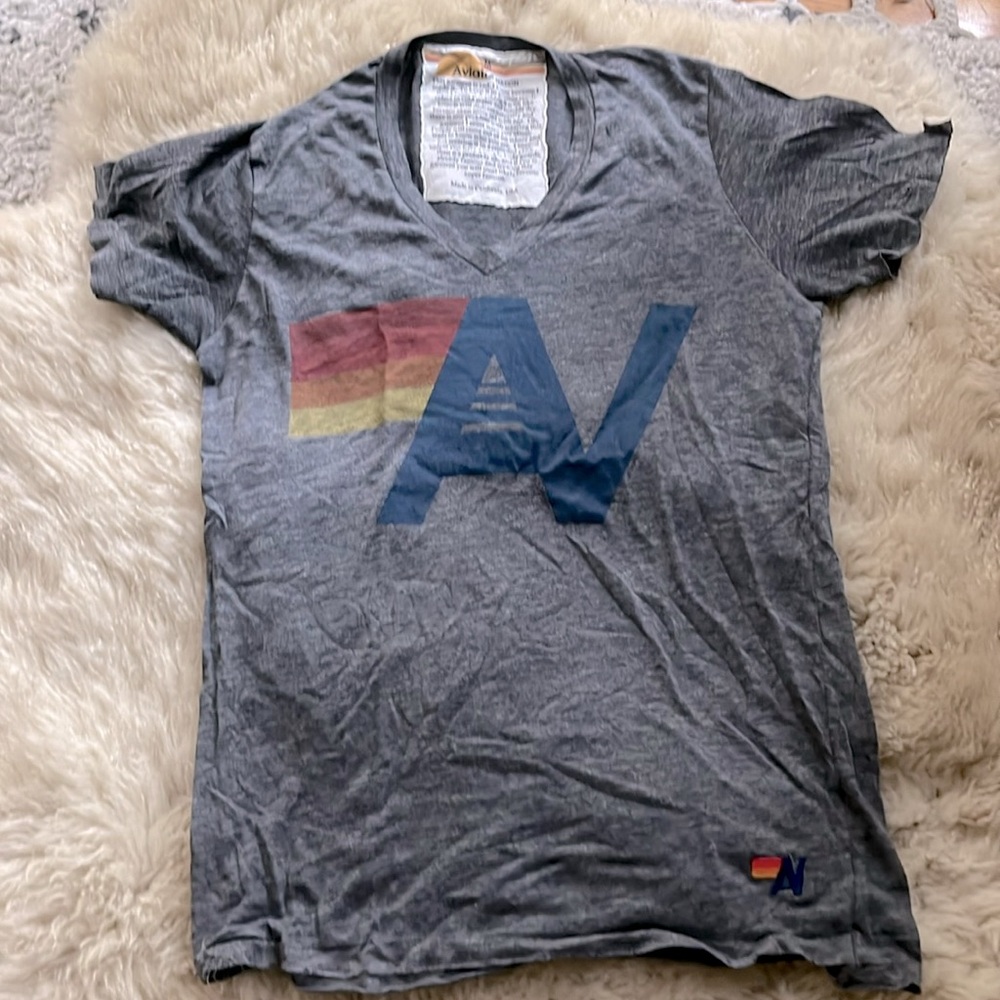 Aviator Nation V Neck Tishirt